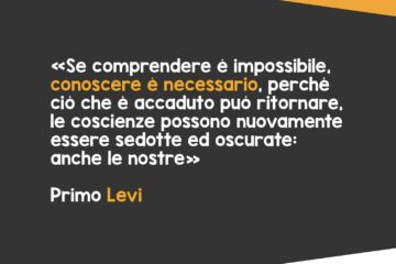 Giorno della Memoria - Primo Levi